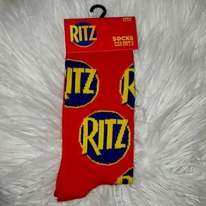 "Ritz Crackers" Novelty Socks